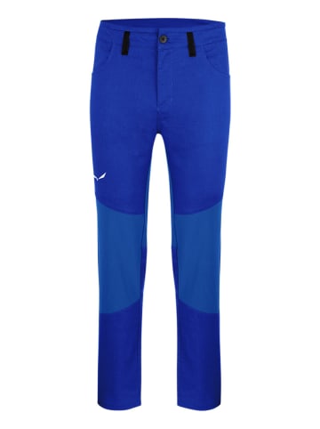 Salewa Spodnie funkcyjne "Lavaredo" w kolorze niebieskim