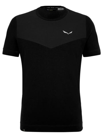 Salewa Koszulka funkcyjna "Lavaredo" w kolorze czarnym