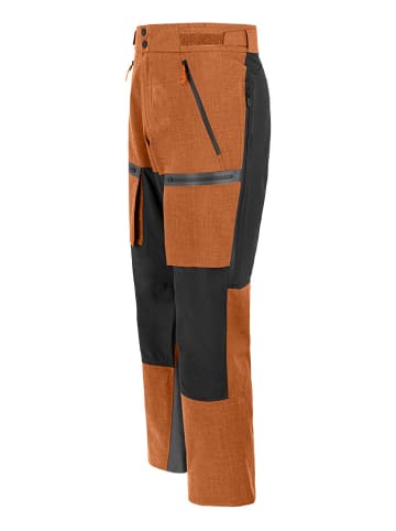 Salewa Spodnie narciarskie "Sella 3" w kolorze pomarańczowym
