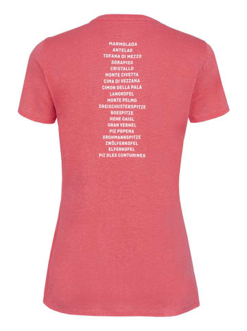 Salewa Koszulka funkcyjna "Pure Dolimites" w kolorze różowym