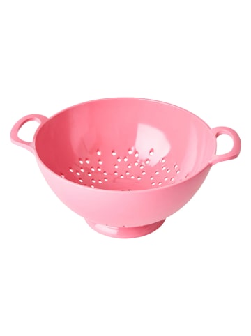 Rice Siebschüssel in Rosa - (H)10 x Ø 26 cm