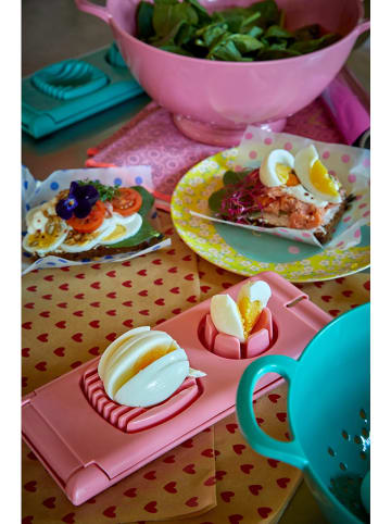 Rice Siebschüssel in Rosa - (H)10 x Ø 26 cm