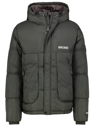 Sublevel Steppjacke in Dunkelgrün