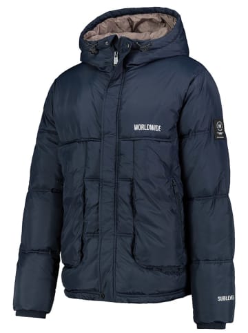 Sublevel Steppjacke in Dunkelblau