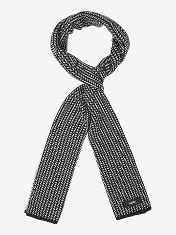 Mexx Sjaal zwart/wit - (L)175 x (B)23 cm