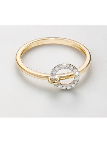 DIAMANTA Gold-Ring "Soléa" mit Diamanten