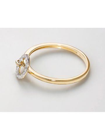 DIAMANTA Gold-Ring "Soléa" mit Diamanten