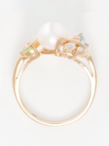 DIAMANTA Gouden ring "Tosca" met diamanten