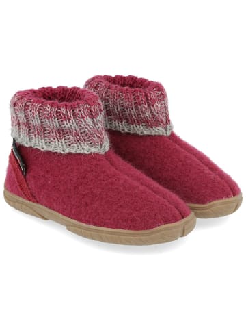 HAFLINGER Pantoffels rood