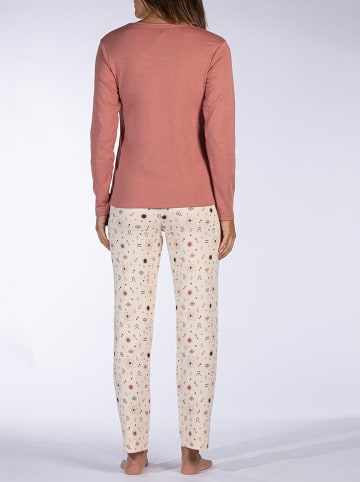 Melissa Brown Spodnie piżamowe w kolorze różowym