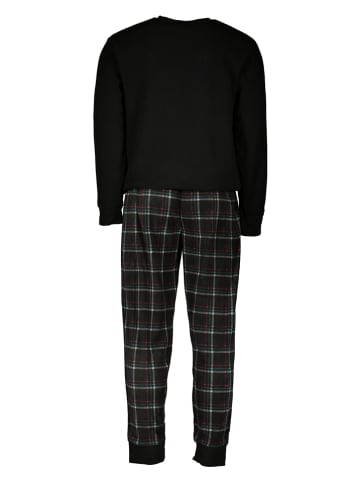 ALAN BROWN Pyjama zwart/rood