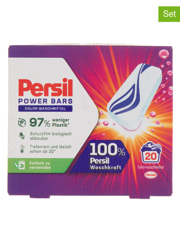 Persil 3er-Set: Colorwaschmitteltabs "Color Power Bars", je 590 g