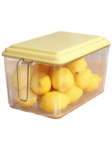 Joybos Vorratsdose in Gelb/ Transparent - 6,3 l