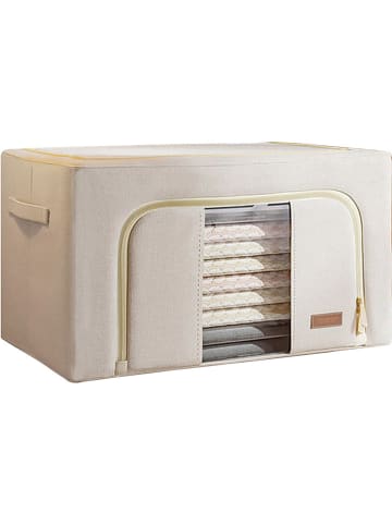 Joybos Inklapbare kledingbox beige - 100 l