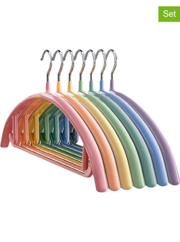 Joybos 7-delige set: kledinghangers meerkleurig - (B)42 cm