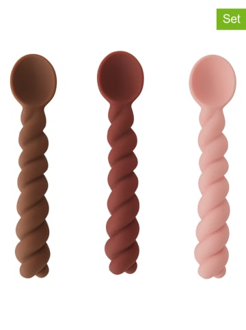 OYOY mini 3-delige set kinderlepels "Mellow" meerkleurig - vanaf de geboorte
