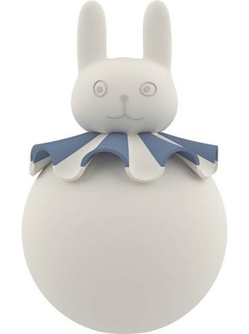OYOY mini Tischleuchte "Rabbit" in Crème/ Blau