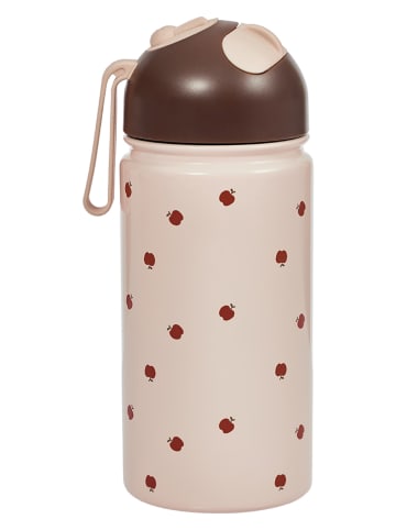 OYOY mini Drinkflessen "Yummy" bruin/lichtroze - 360 ml - ab 3 Jahren