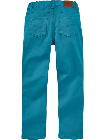 JAKO-O Spodnie - Regular fit - w kolorze turkusowym