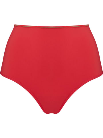 Marlies Dekkers Figi high waist w kolorze czerwonym