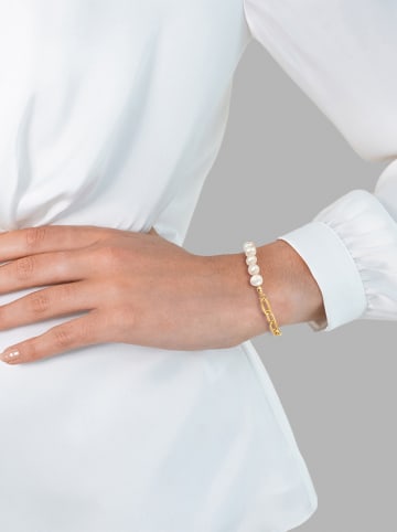 Perldesse Vergulde armband met parels