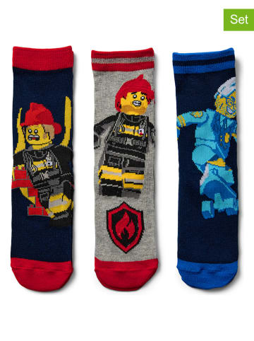 LEGO 3-delige set: sokken meerkleurig