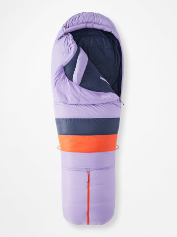Marmot Donsslaapzak "Teton" paars/donkerblauw - (L)168 cm