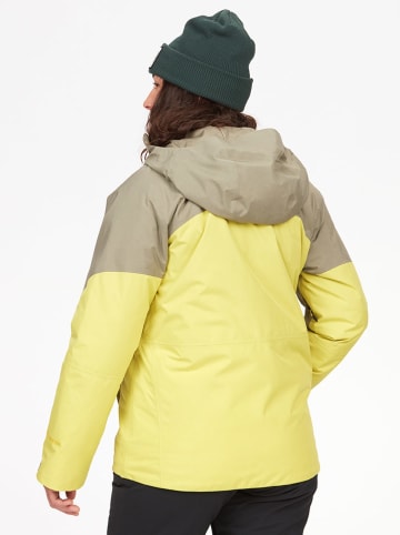 Marmot Ski-/ Snowboardjacke "Lightray" in Beige/ Limette