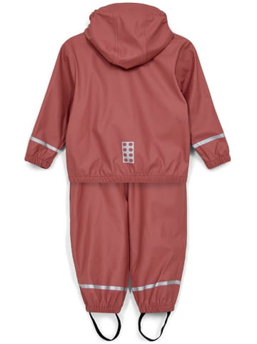 LEGO 2-delige regenoutfit lichtbruin
