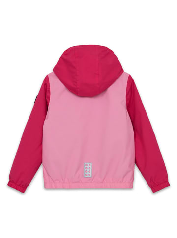 LEGO Übergangsjacke in Pink/ Türkis