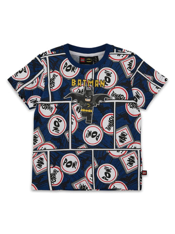 LEGO Shirt in Dunkelblau/ Rot/ Weiß