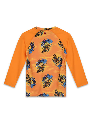 LEGO Badeshirt in Orange/ Blau