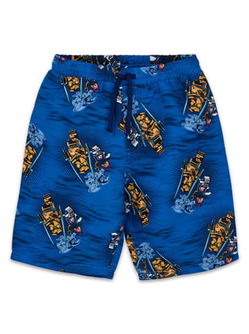 LEGO Badeshorts in Blau/ Orange