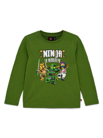LEGO Longsleeve groen/meerkleurig