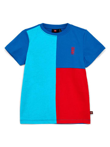 LEGO Shirt in Blau/ Rot