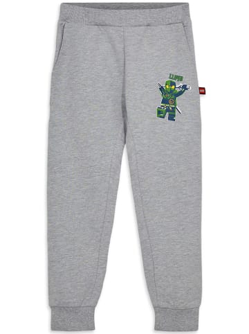 LEGO Sweathose in Grau/ Bunt
