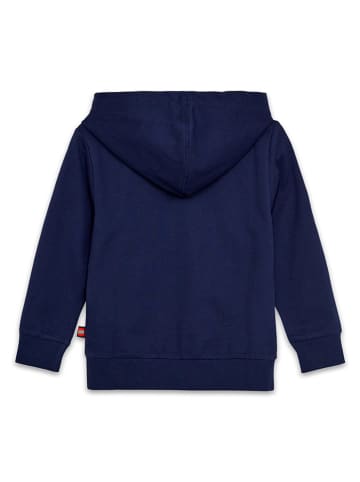 LEGO Hoodie in Dunkelblau/ Grün