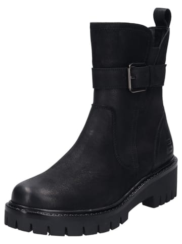 Bagatt Leder-Boots in Schwarz