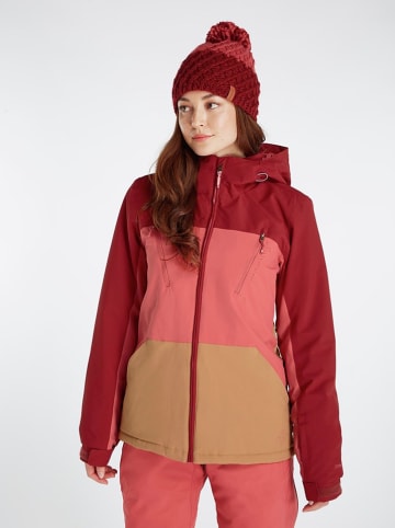 Protest Ski-/snowboardjas "Baow" rood/lichtroze/beige