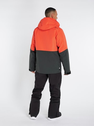 Protest Kurtka narciarska "Onega" w kolorze pomarańczowo-antracytowym