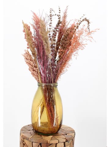 Dijk Natural Trockenblumenstrauß in Rosa/ Creme - (H)75 cm