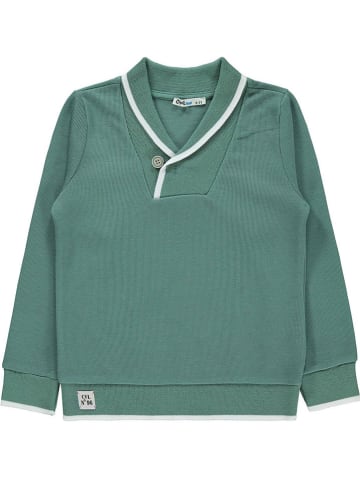 CIVIL Bluza w kolorze zielonym
