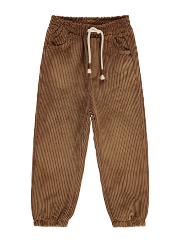 CIVIL Spodnie w kolorze brązowym