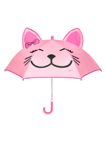Playshoes Regenschirm "Katze: in Pink