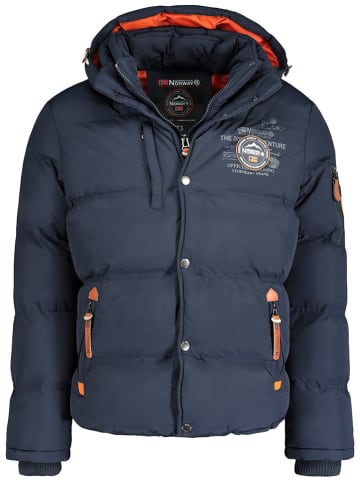 Geographical Norway Kurtka zimowa "Verveine" w kolorze granatowym