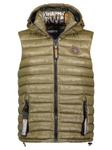 Geographical Norway Steppweste "Valny" in Khaki