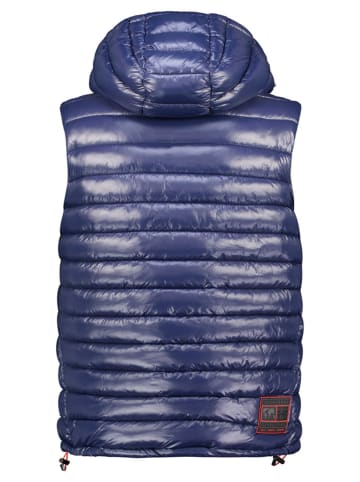 Geographical Norway Doorgestikte bodywarmer "Valny" blauw