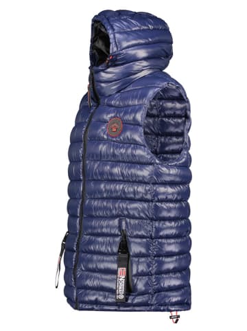 Geographical Norway Doorgestikte bodywarmer "Valny" blauw