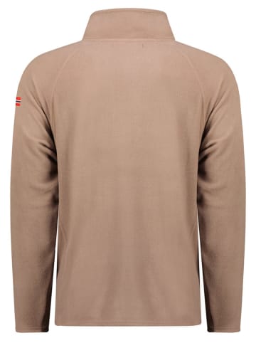 Geographical Norway Fleecepullover "Tug" in Taupe