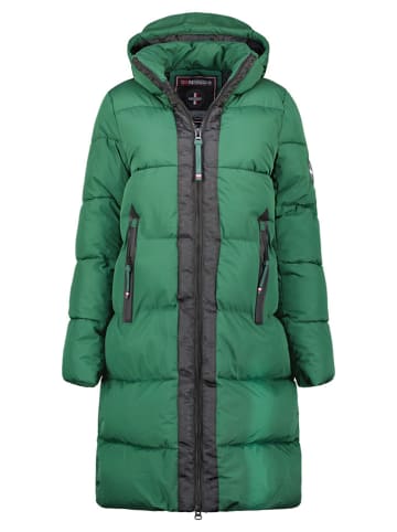 Geographical Norway Wintermantel "Bluma" groen